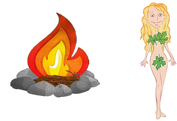 Campfire Vs Naked Lady